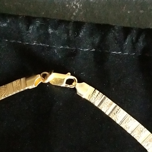 18k gold plated necklace - Picture 3 of 5